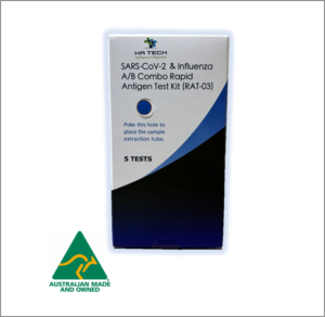 SARS-CoV-2 & Influenza A/B Combo Rapid Antigen Test Kit (RAT-03) - Ha Tech