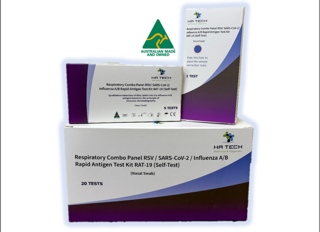 RSV / SARS-CoV-2 / Influenza A/B Combo Rapid Antigen Test Kit (RAT-19 ...